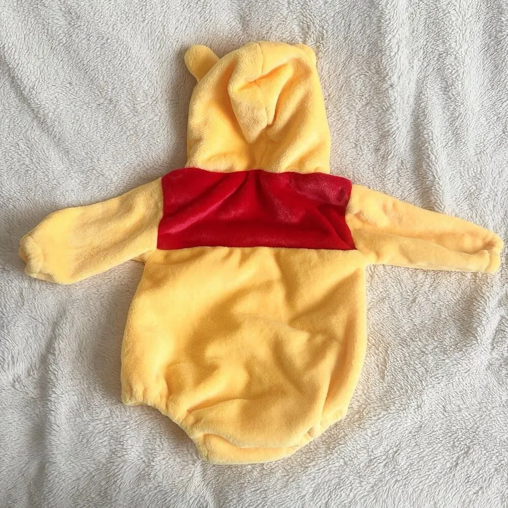 Disney Winnie The Pooh Baby Halloween Costume 9 Months 80 Bodysuit - Picture 2 of 5